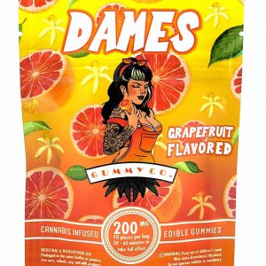 Dames Gummy CO Grape Fruit