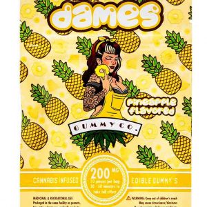 Dames Gummy CO Pineapple Flavored