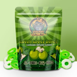 Golden Monkey Extracts - Green Apple Rings