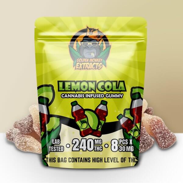 Golden Monkey Extracts - Lemon Cola Gummies