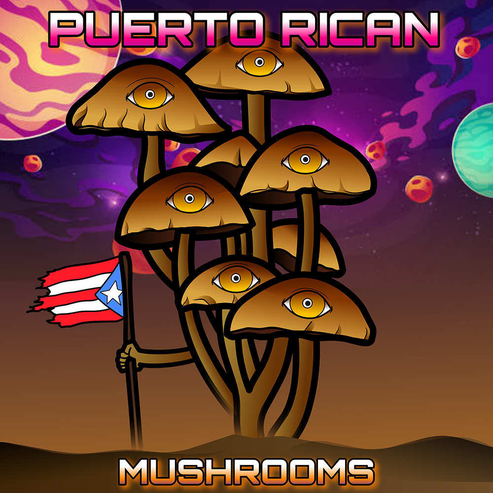 Puerto Rican Mushrooms Shroom Garden