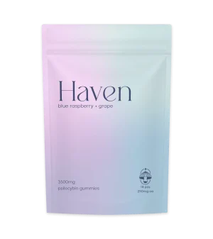 Haven Assorted Gummies (3500mg Blue Raspberry & Grape) - Buy Shroom Gummies Online Canada and US