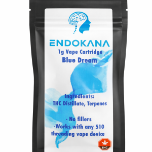 Endokanna 1g Blue Dream Vape Cartridge