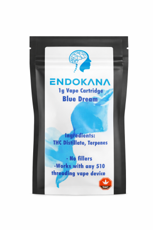 Blue Dream– 1g THC Vape Cartridge - Buy Premium Cannabis Vapes Online on Shroom Garden