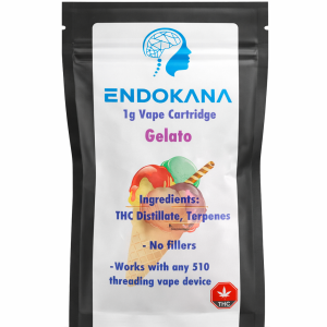 Endokanna 1g Gelato Vape Cartridge
