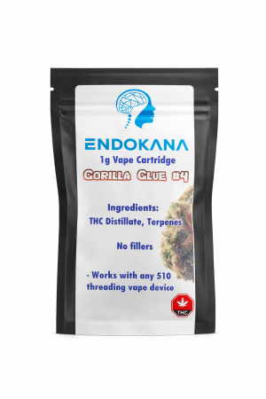 Gorilla Glue – 1g THC Vape Cartridge - Buy Premium Cannabis Vape Online on Shroom Garden