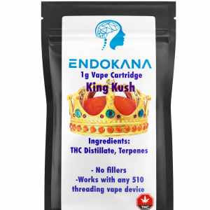 Endokanna 1g King Kush Vape Cartridge