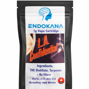 Endokanna 1g LA Confidential Vape Cartridge