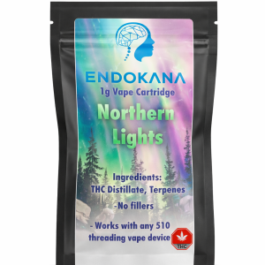 Endokanna 1g Northern LIghts Vape Cartridge
