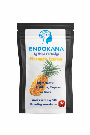 Pineapple Express – 1g THC Vape Cartridge - Buy Premium Cannabis Vapes Online on Shroom Garden