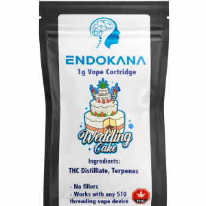 Endokanna 1g Wedding Cake Vape Cartridge
