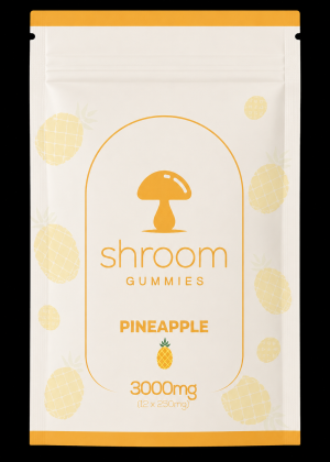 Shop Pur Pineapple Shroom Gummies 3000mg online - buy mushroom edibles online Canada and the United States Shroom Garden