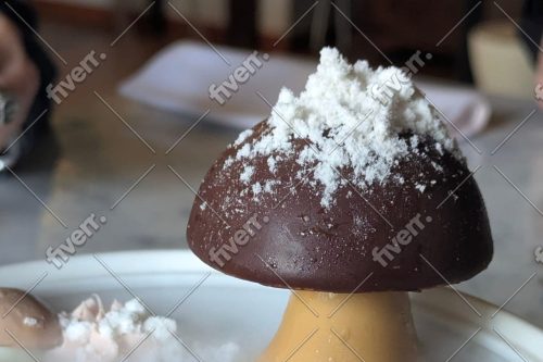Sealed mushroom chocolate stored in a cool, dry, dark container